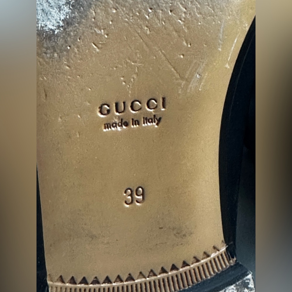 Women’s Gucci pricetown leather slipper - Picture 9 of 12